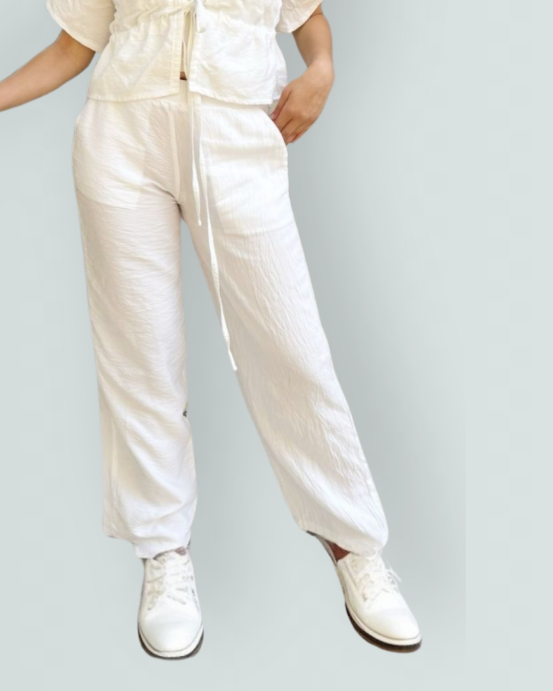 Linen Set Pants & Chemise – Breathable Comfort for Every Day