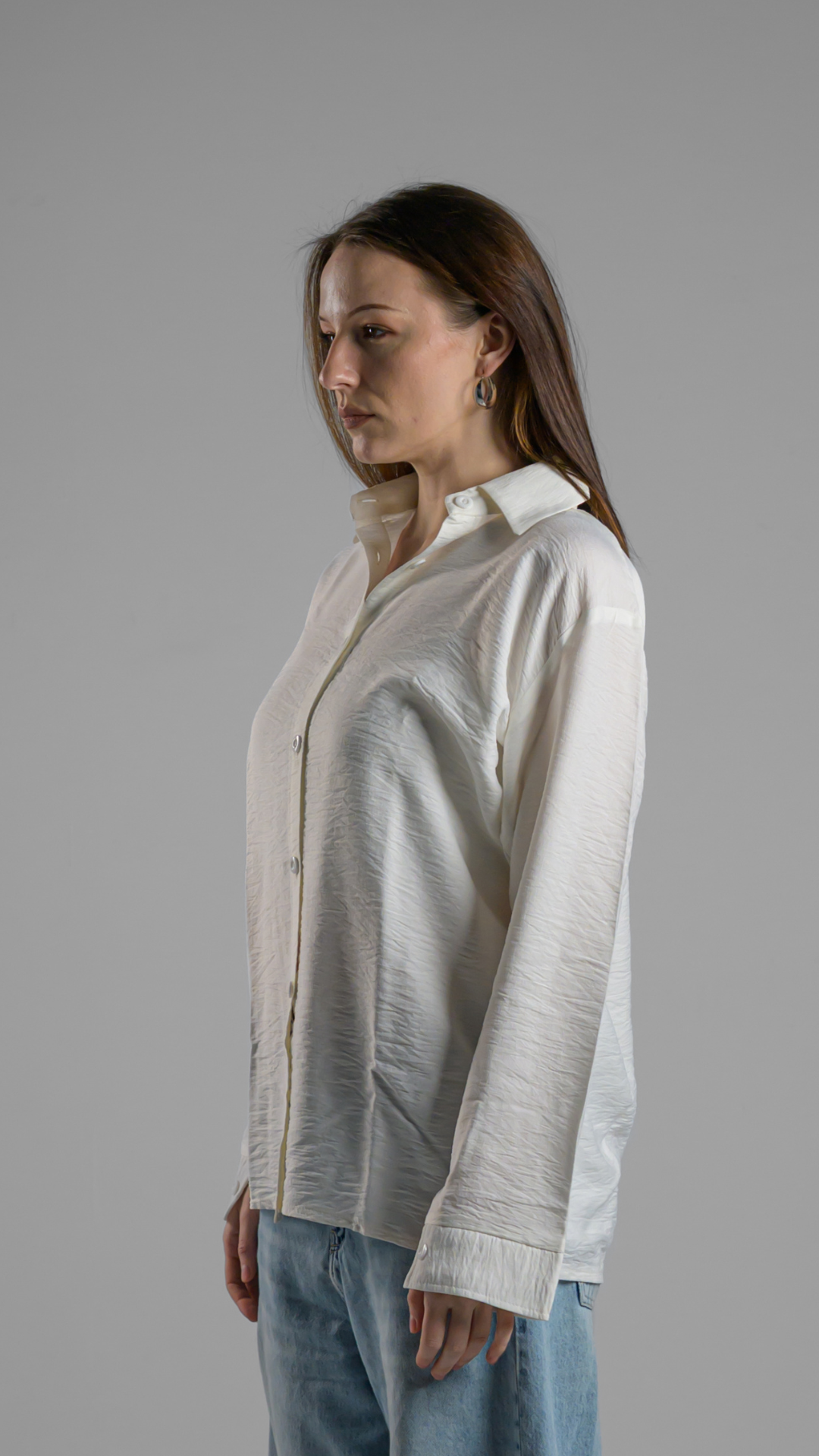 Luna Bianca| Linen Shirt | Timeless Creamy Edition