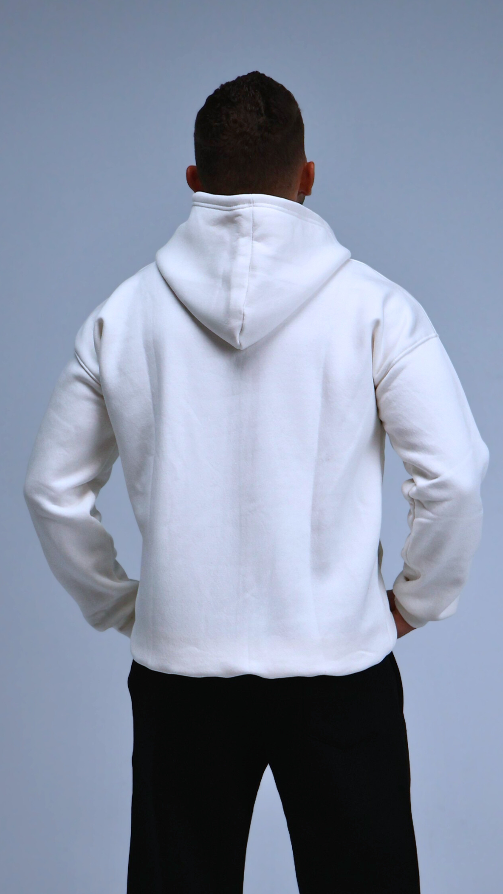 Still Season™ Oversize Hoodie Melton Cotton