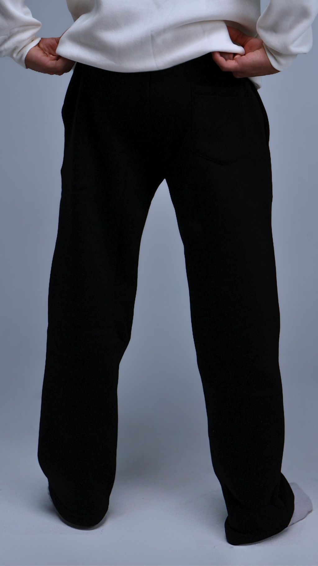 Still Season™ Wide-leg Sweatpants Melton Cotton