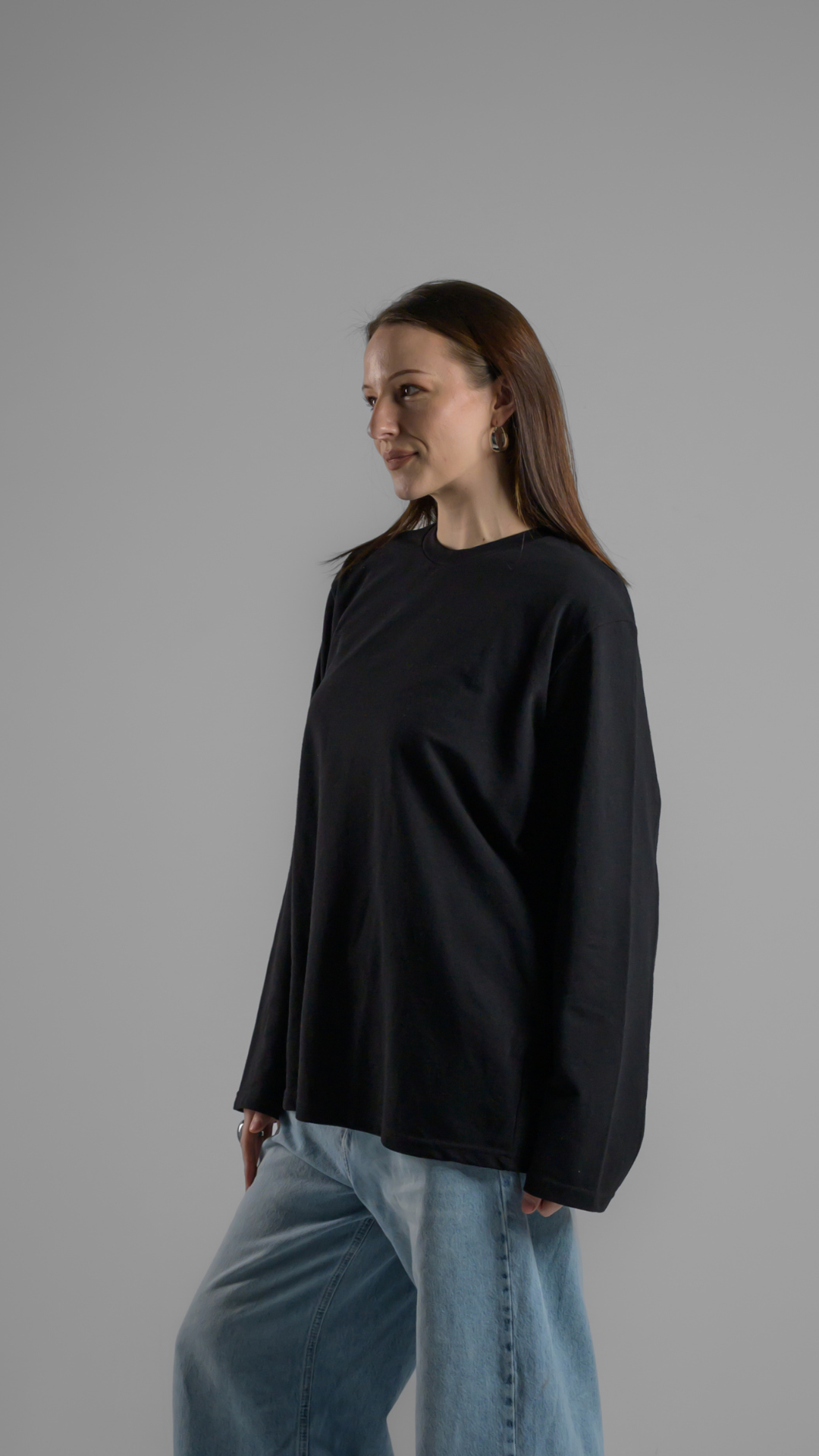 Caviar Aesthetic | Caviar Cotton | Long Sleeve | Black Edition