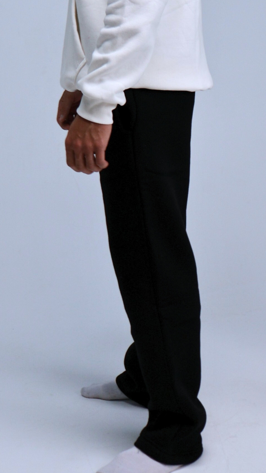 Still Season™ Wide-leg Sweatpants Melton Cotton