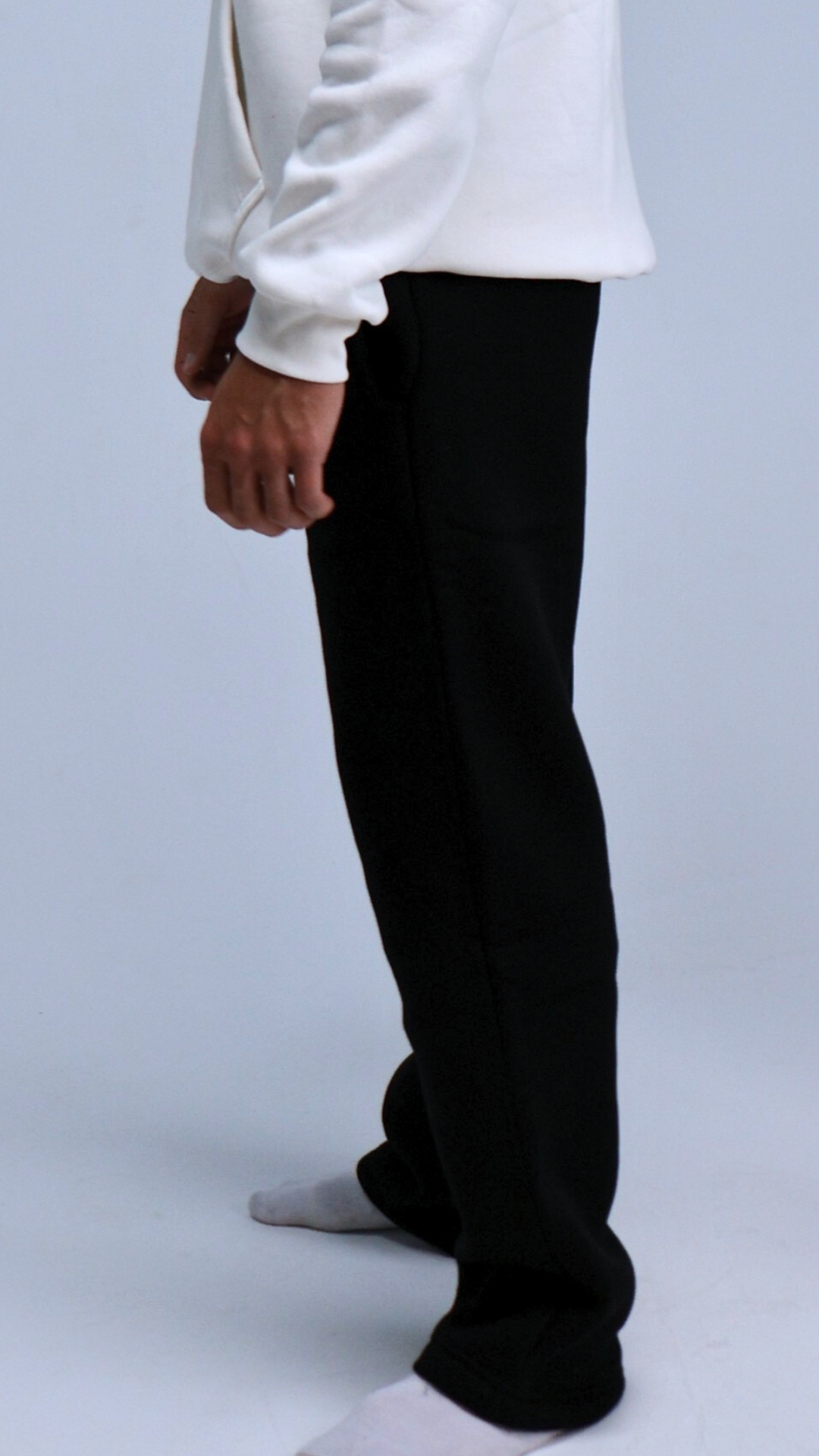 Still Season™ Wide-leg Sweatpants Melton Cotton