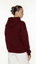 Foundational | Burgundy Atelier Hoodie | Melton Cotton