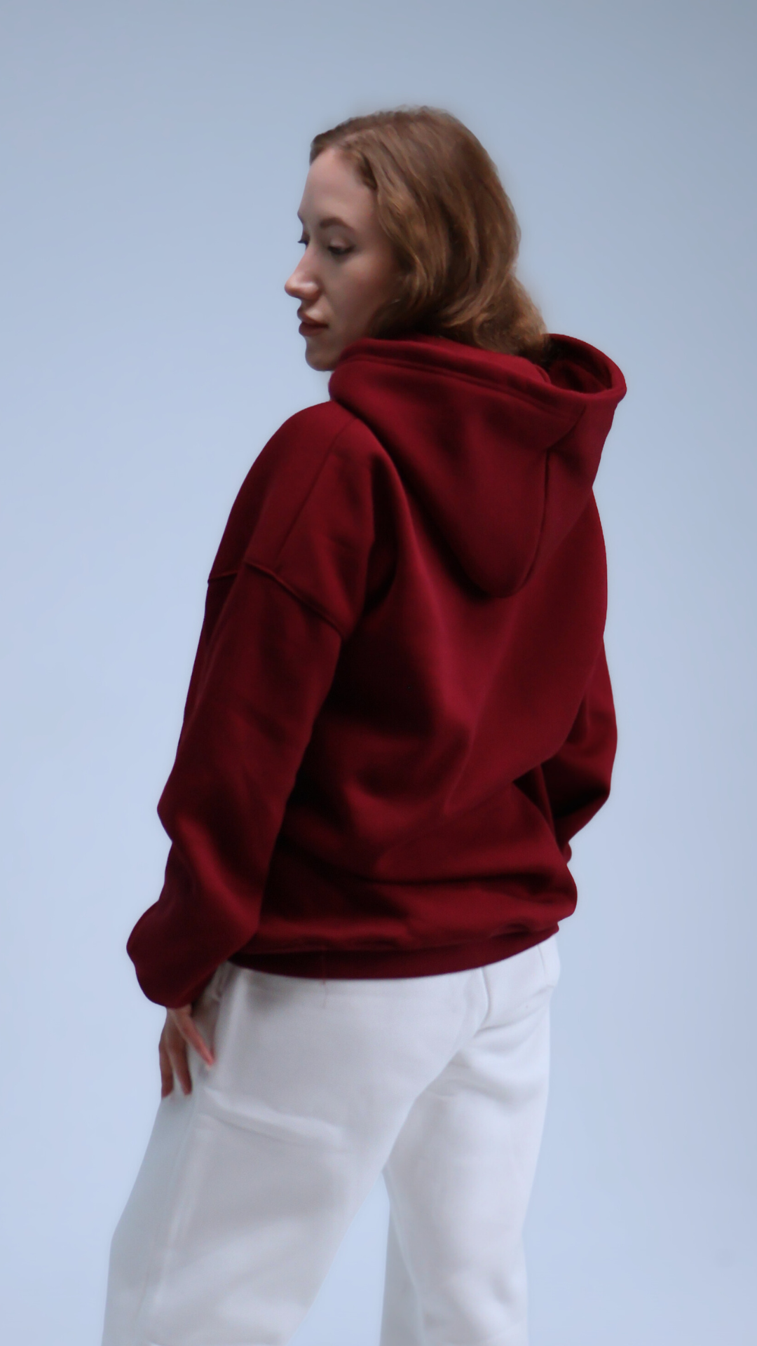 Still Season™ Oversize Hoodie Melton Cotton