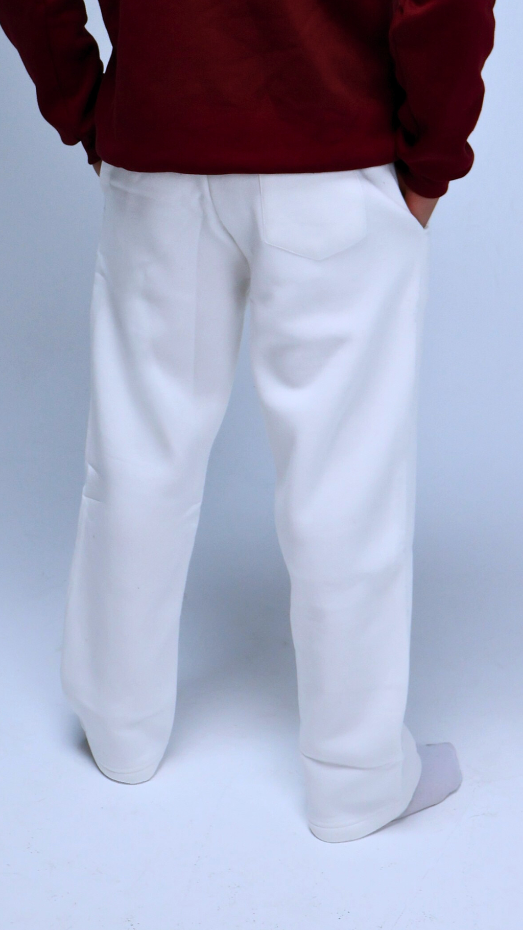 Still Season™ Wide-leg Sweatpants Melton Cotton