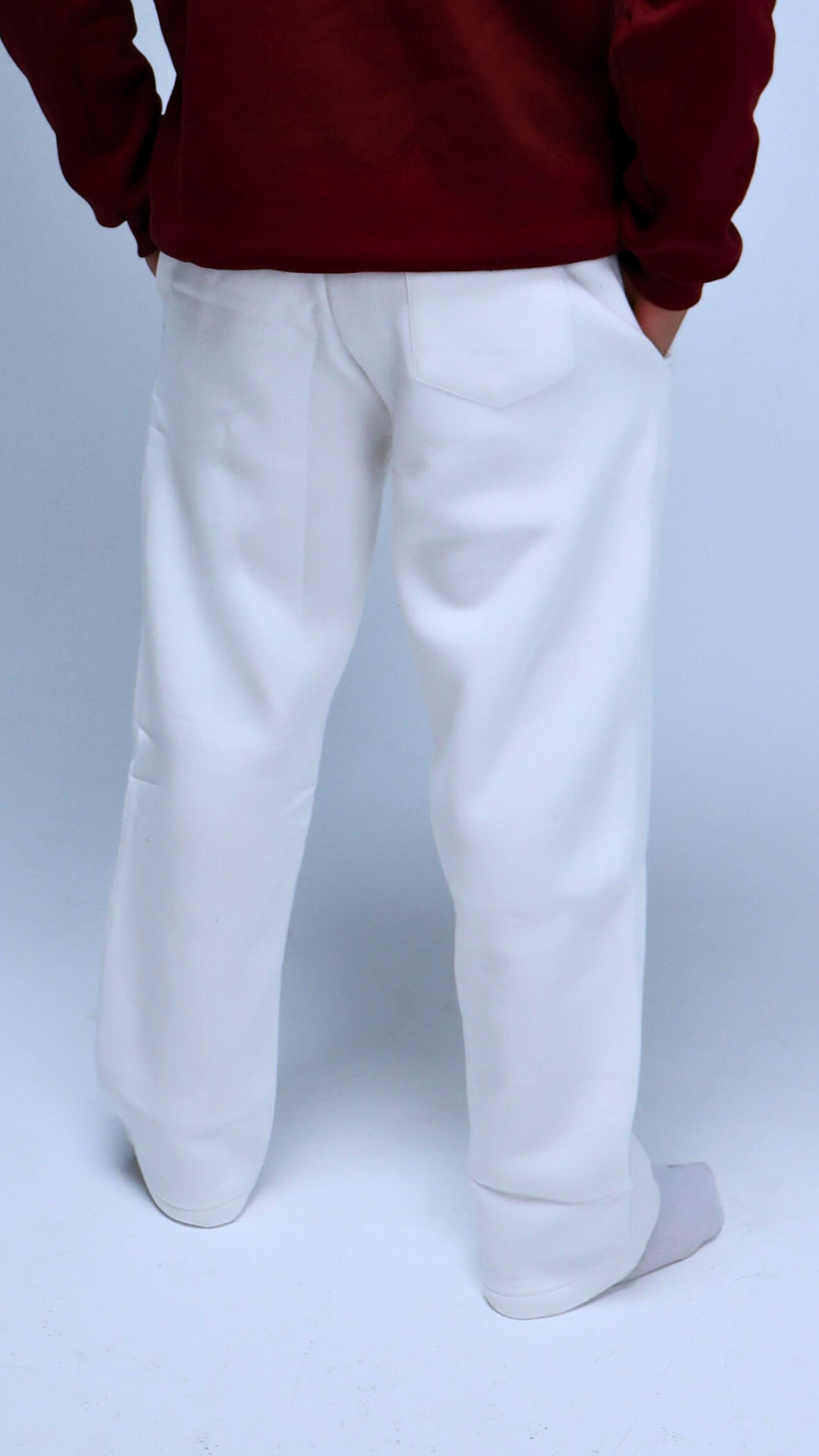 Still Season™ Wide-leg Sweatpants Melton Cotton