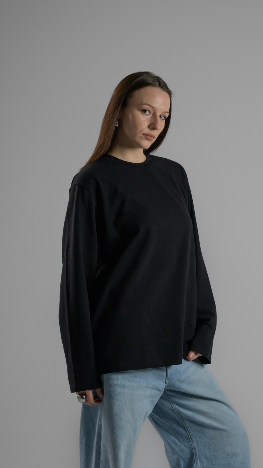 Caviar Aesthetic | Caviar Cotton | Long Sleeve | Black Edition