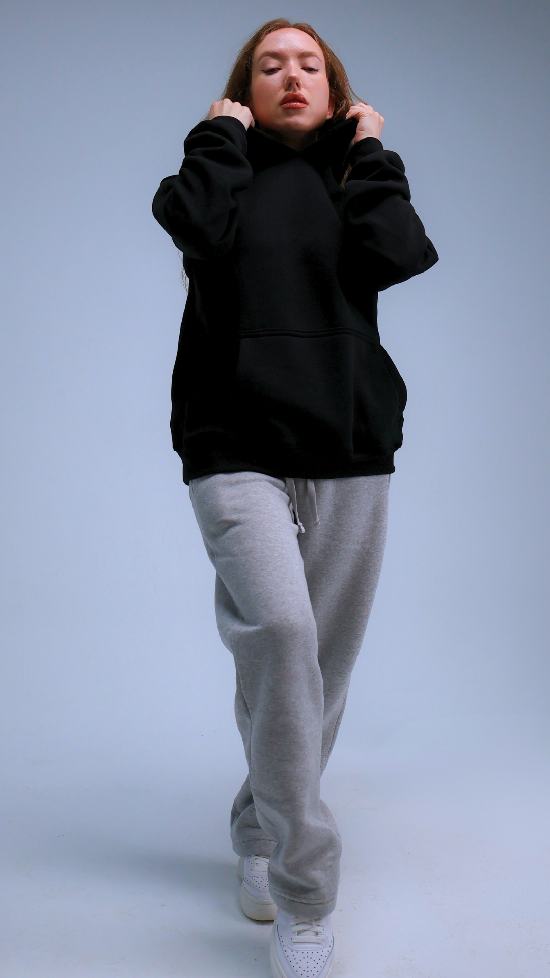 Still Season™ Oversize Hoodie Melton Cotton