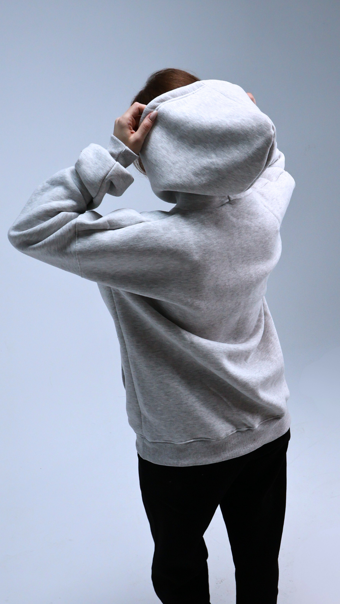 Still Season™ Oversize Hoodie Melton Cotton