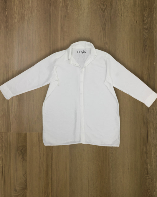 Essential Plain Linen Chemise – Breathable Comfort for Every Day