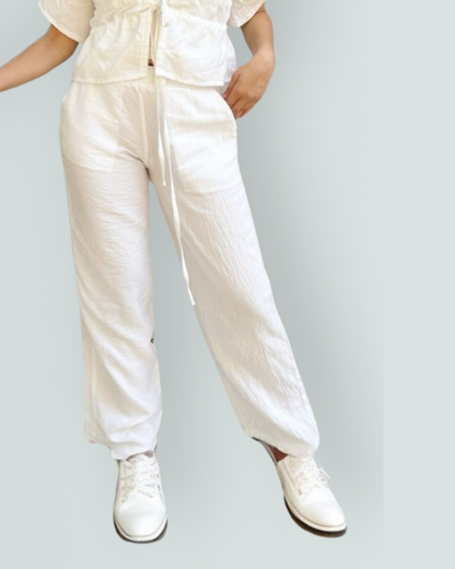 Linen Set Pants & Chemise – Breathable Comfort for Every Day