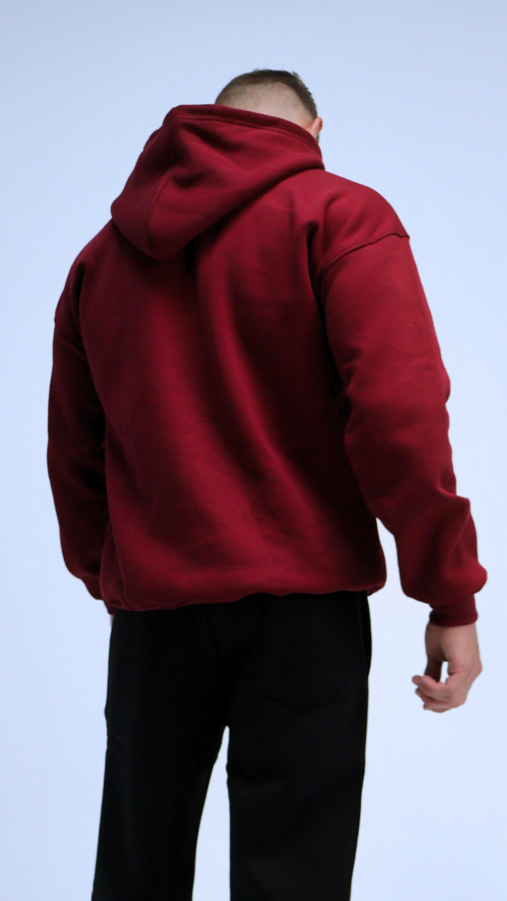 Still Season™ Oversize Hoodie Melton Cotton