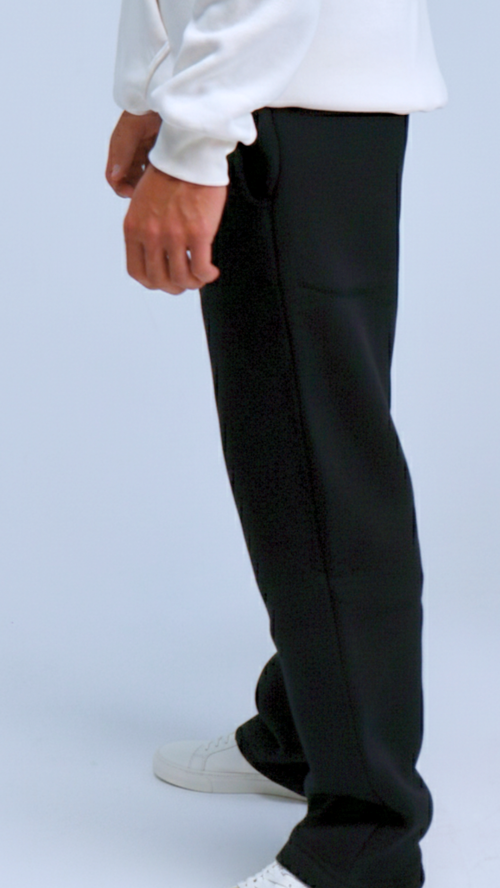 Foundational | Black Foundry Pant | Melton Cotton