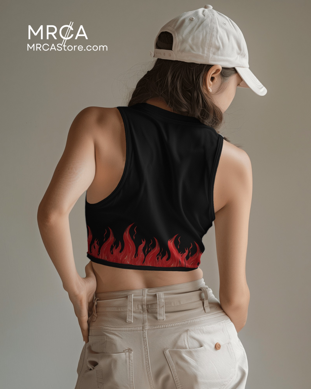 Flames - Crop Top