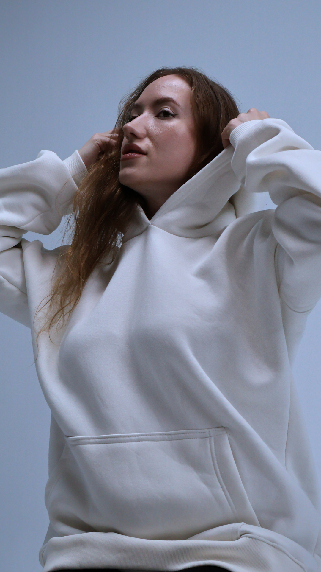 Still Season™ Oversize Hoodie Melton Cotton