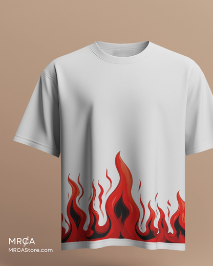 Flames -- Short sleeve tshirt