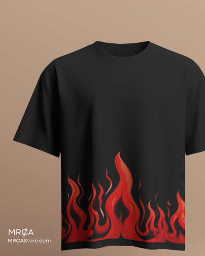 Flames -- Short sleeve tshirt