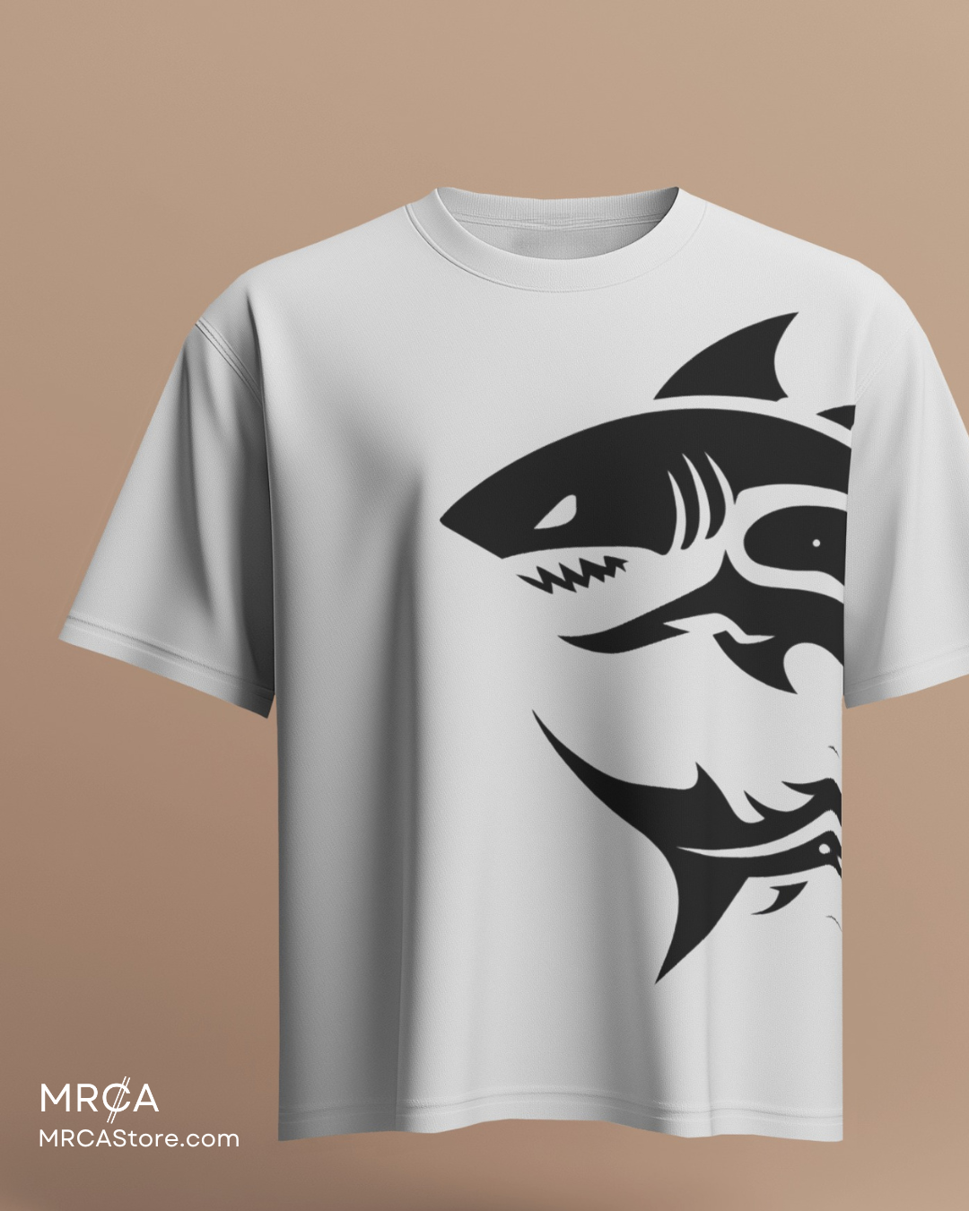 Shark -- Short Sleeve Tshirt Oversize