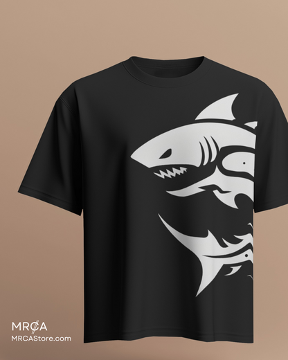 Shark -- Short Sleeve Tshirt Oversize