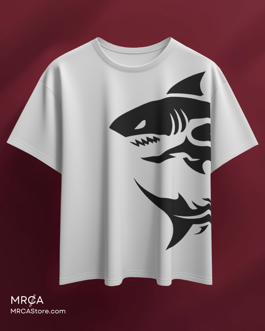 Shark -- Short Sleeve Tshirt Oversize