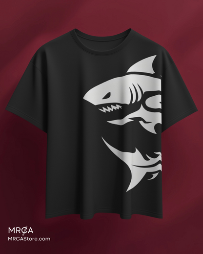 Shark -- Short Sleeve Tshirt Oversize