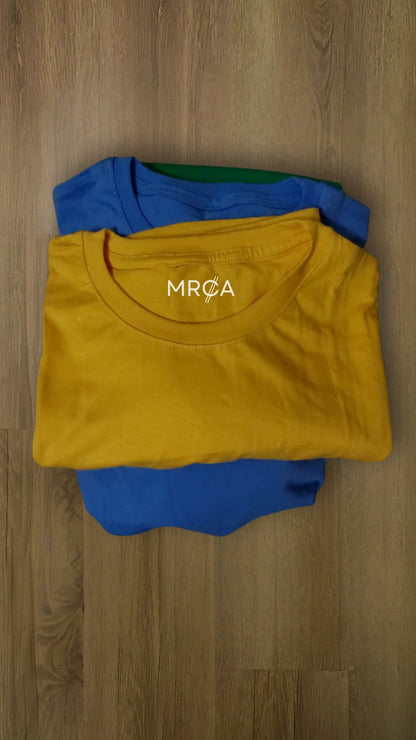 Five Basic T-shirts OFFER All Colors 100% Cotton